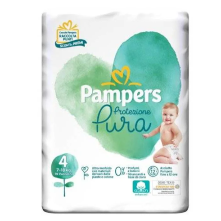 Fater Pampers Protezione Pura Maxi Pannolini 19 Pezzi