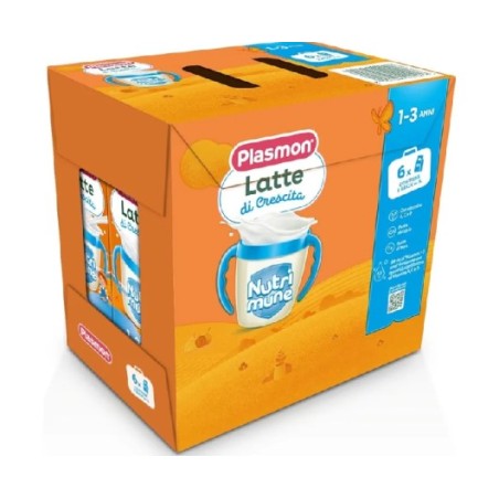 Plasmon Stage 12-36 Con Biscotto 6 Brick X 1 Litro