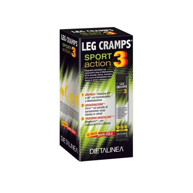 Gdp - General Dietet. Pharma Leg Cramps Sport 10 Stick Pack Dietalinea