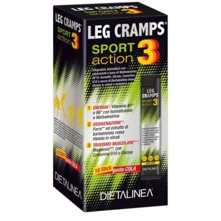 Gdp - General Dietet. Pharma Leg Cramps Sport 10 Stick Pack Dietalinea