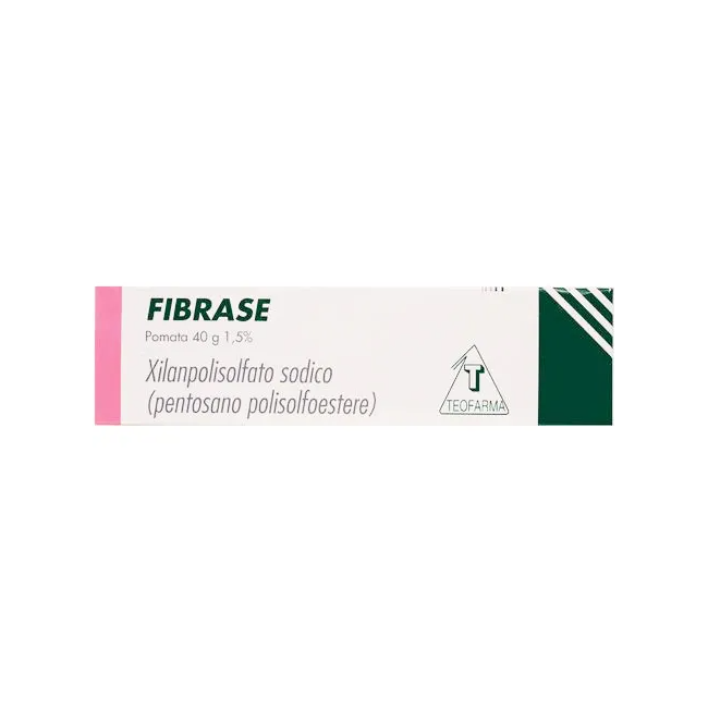 Teofarma Fibrase Pomata 40 G 1,5% Xilanpolisolfato Sodico