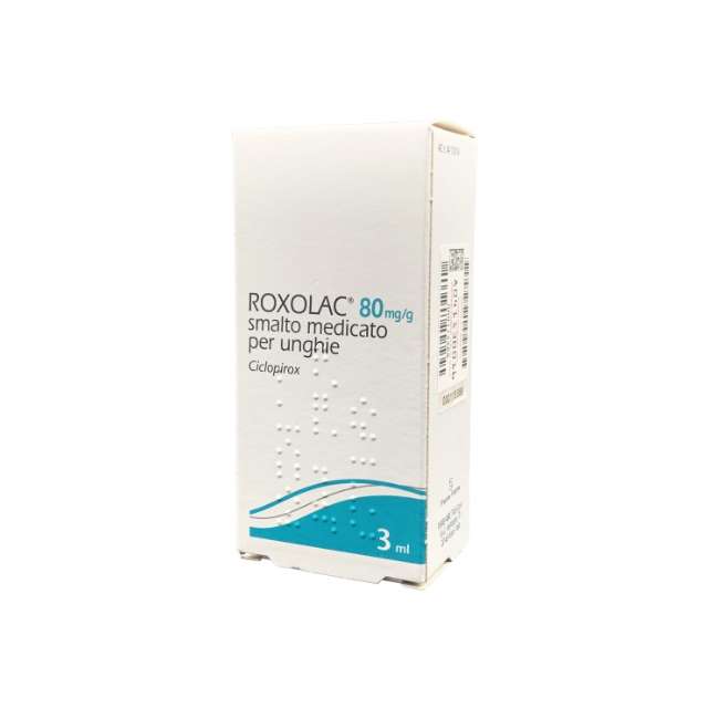 Pierre Fabre Italia Roxolac 80 Mg/g, Smalto Medicato Per Unghie Ciclopirox
