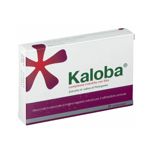 Dr. Willmar Schwabe Gmbh&co. Kg Kaloba 21 Compresse Rivestite Con Film Estratto Di Radice Di Pelargonio