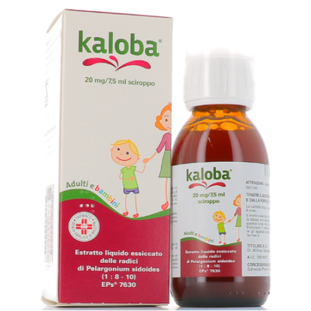 Dr. Willmar Schwabe Gmbh&co. Kg Kaloba Sciroppo Estratto Di Radice Di Pelargonio
