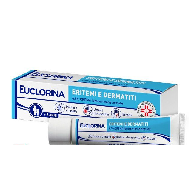 Tubo da 20 Grammi di Euclorina Eritemi della Dompè farmaceutici