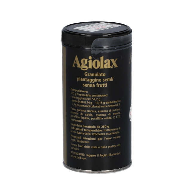 Agiolax Granulato barattolo 250 gr per la stitichezza occasionale