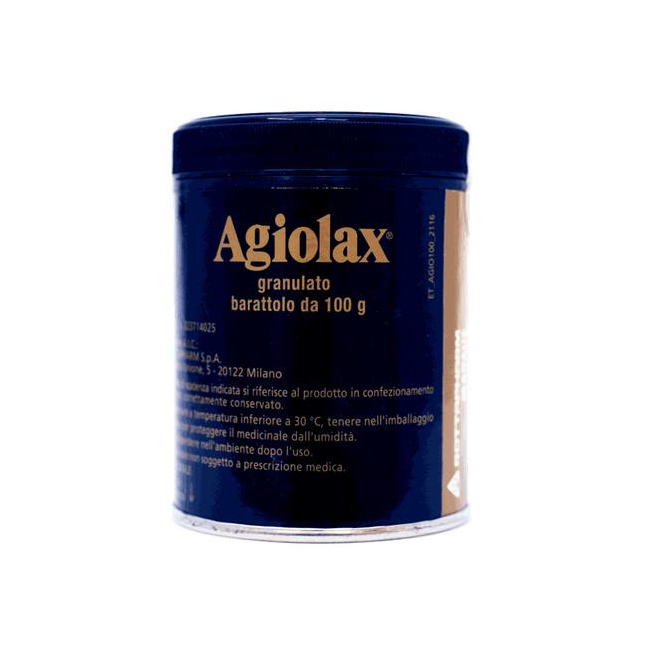 Agiolax granulato barattolo 100 gr per la stitichezza occasionale
