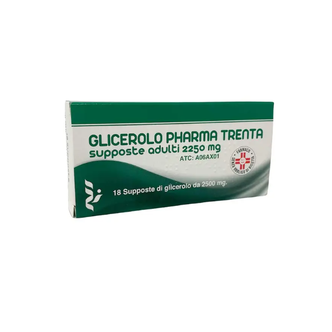 New Fa. Dem. Glicerolo Pharma 18 Supposte  Adulti 2250 Mg