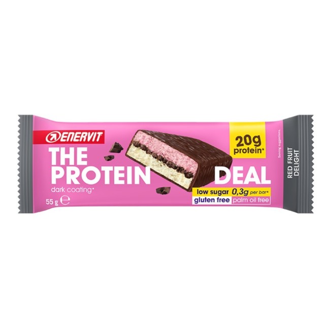 Enervit Prot Deal Bar 55 G Red Fruit