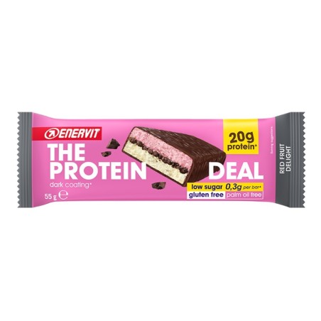 Enervit Prot Deal Bar 55 G Red Fruit