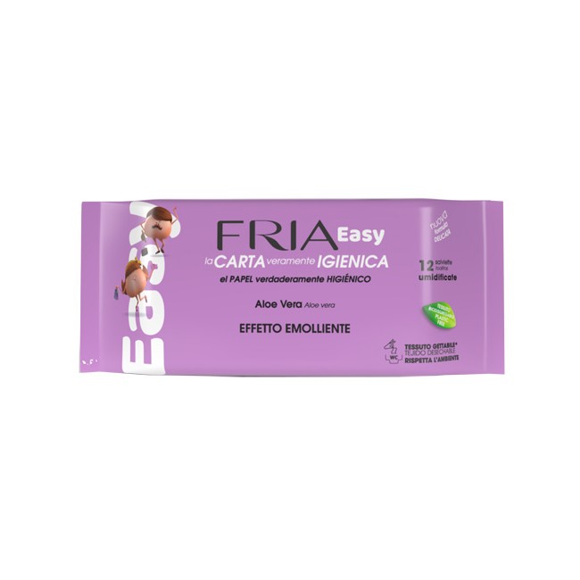 Diva International Fria Easy Carta Igienica Effetto Emolliente 12 Salviette