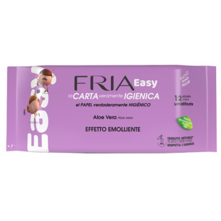 Diva International Fria Easy Carta Igienica Effetto Emolliente 12 Salviette