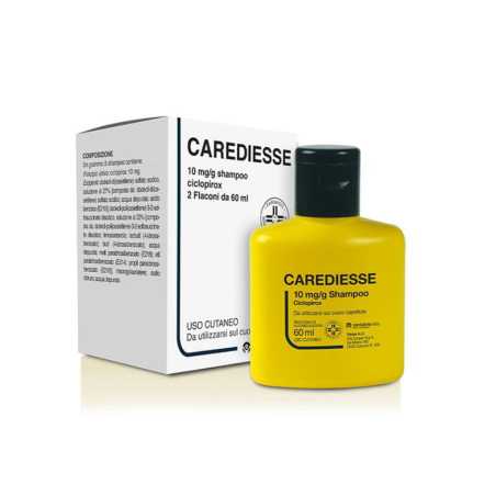 Difa Cooper Carediesse Ciclopirox Shampoo 60 Ml