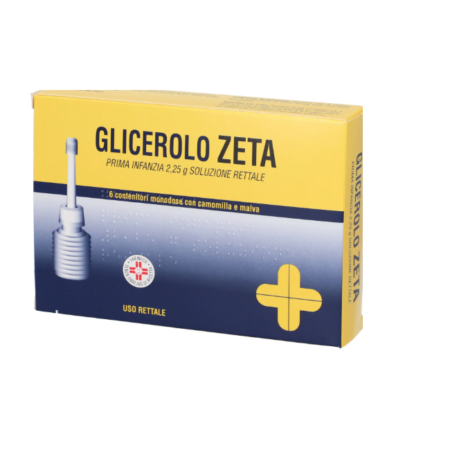 Zeta Farmaceutici Glicerolo Zeta Prima Infanzia 2,25 G Soluzione Rettale Glicerolo Zeta Bambini 4,5 G Soluzione Rettale Glicerol
