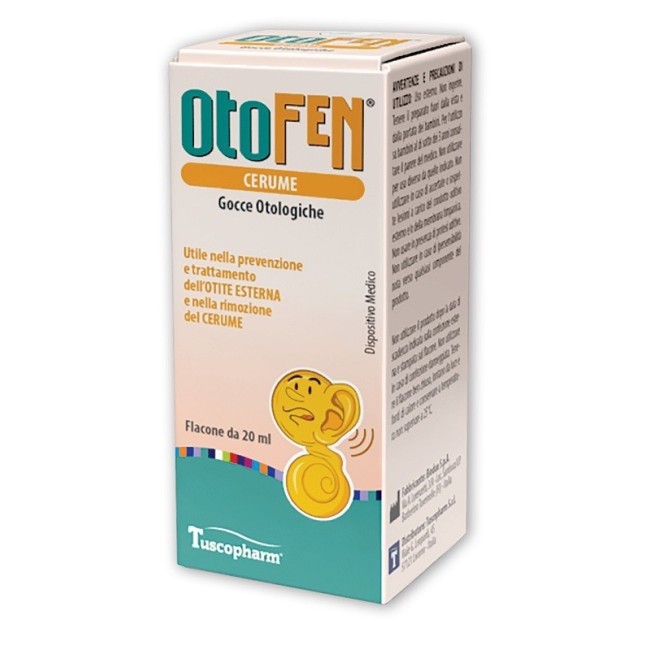 Tuscopharm Otofen Cerume Gocce Otologiche 20 Ml