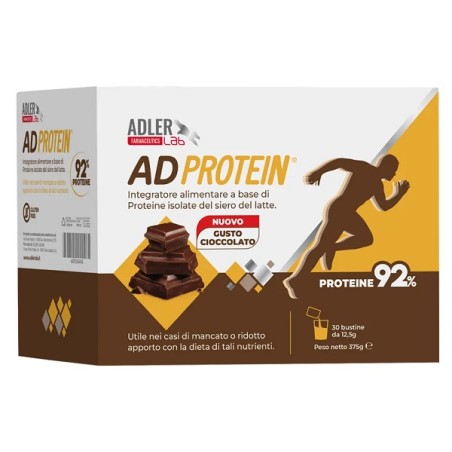 Adler Lab Adprotein Cioccolato 30 Bustine Da 12,5 G