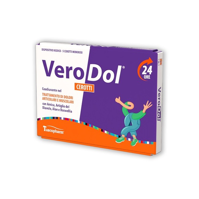 Tuscopharm Cerotto Verodol 5 Pezzi