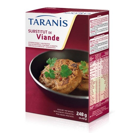 Dmf Dietetic Metabolic Food Taranis Burger Sostituto Carne 4 X 62 G
