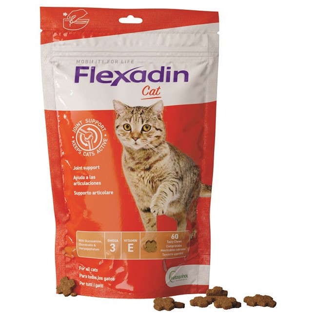 Vetoquinol Flexadin Cat 60 Tavolette Appetibili