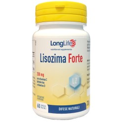 Barattolo da 60 capsule di Integratore Difese Immunitarie Lisozoma Forte da Longlife