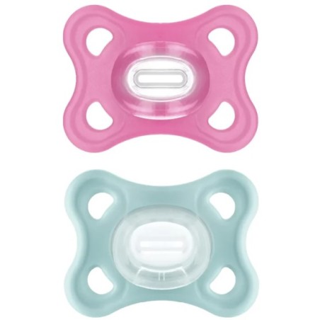 Mam Baby Mam Comfort 3-12 Mesi Silicone Femmina 2 Pezzi