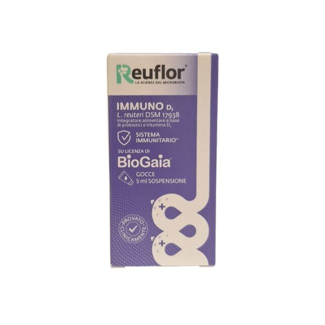 flacone 5 ml gocce reuflor immuno d3