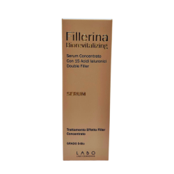 flacone 30 ml Labo siero viso Fillerina 15HA biorevitalizing GRADO 3