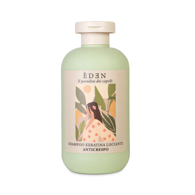flacone 250 ml shampoo keratina lisciante èden
