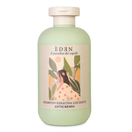 flacone 250 ml shampoo keratina lisciante èden