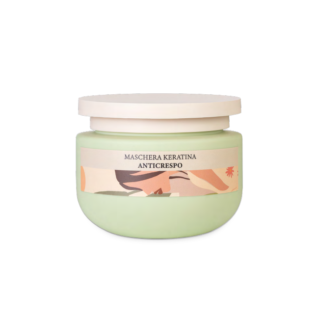 vaso 250 ml maschera keratina lisciante èden