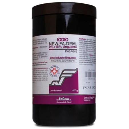 New Fa. Dem. Iodio New.fa.dem. 2% + 10% Unguento