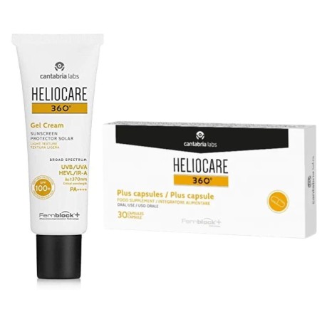 Difa Cooper Heliocare 360 Gelcream 100+ 50 Ml + Heliocare 360 Plus 7 Capsule Campione