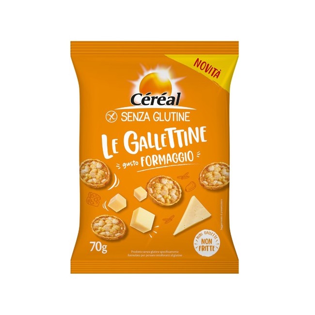 Nutrition & Santè Cereal Gallettine Gusto Formaggio 70 G