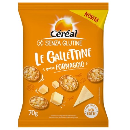 Nutrition & Santè Cereal Gallettine Gusto Formaggio 70 G