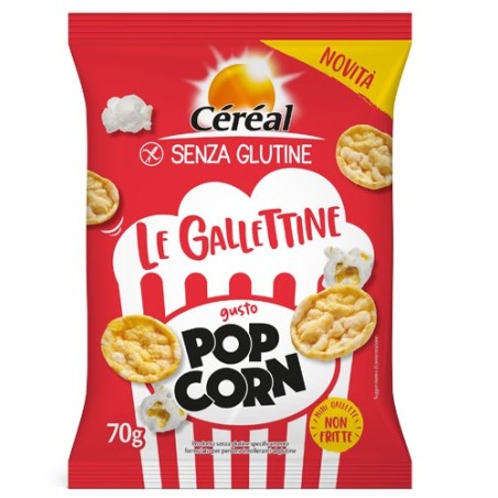 Nutrition & Santè Cereal Gallettine Gusto Pop Corn 70 G