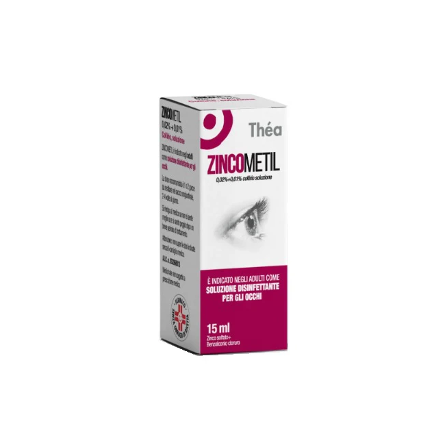 Collirio 15 ml Zincometil 0,02% + 0,01%