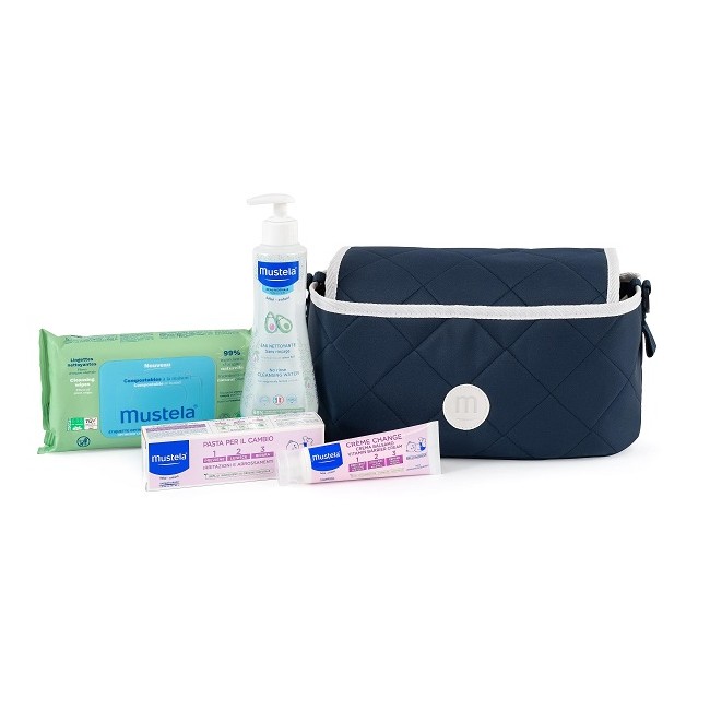 Laboratoires Expanscience Mustela Organizer Passeggino Salviette+fluido+pasta