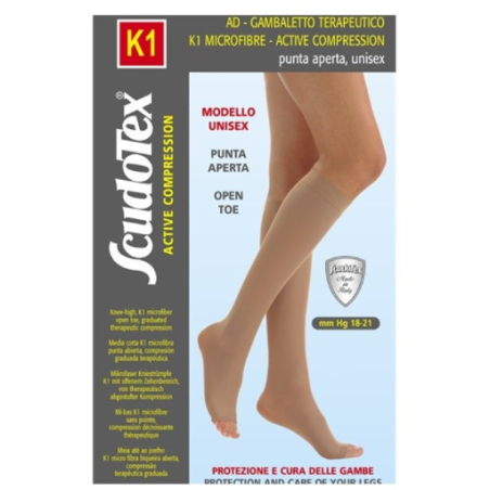 Luropas Scudotex Gambaletto Microfibra K1 Aperto Beige 6 1 Pezzo