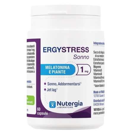 Laboratoire Nutergia Ergystress Sonno 60 Capsule