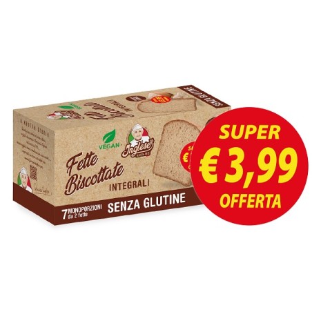 Gaia Inglese Fette Biscottate Integrali 200 G Promo