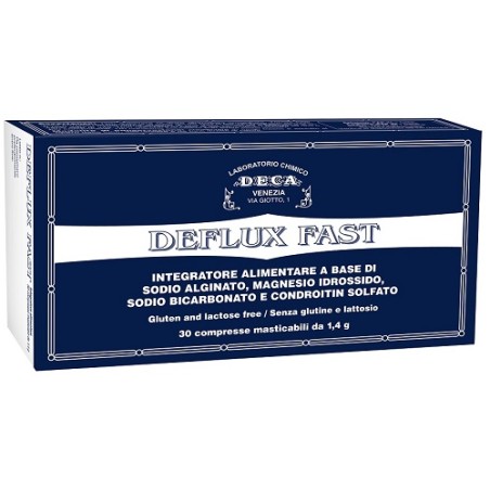 Deca Laboratorio Chimico Deflux Fast 30 Compresse Masticabili