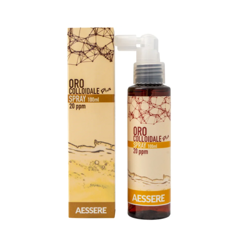 Aessere Oro Colloidale Plus Spray 20ppm 100 Ml
