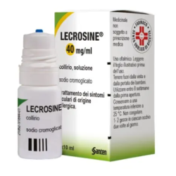 Collirio antistaminico da 10 ml Lecrosine 40 Mg/ml