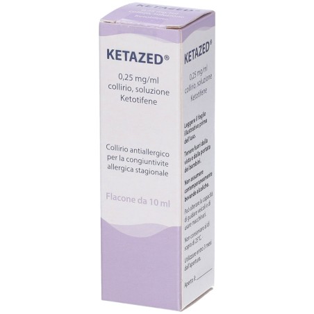 Collirio da 10 ml  Ketazed 0,25 Mg/ml