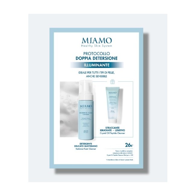Cofanetto doppia detersione Miamo protocollo illuminante 150+50ml