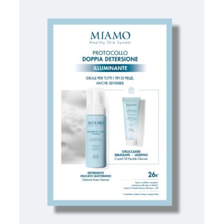 Cofanetto doppia detersione Miamo protocollo illuminante 150+50ml