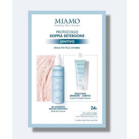 Cofanetto doppia detersione Miamo protocollo lenitivo 250+50ml