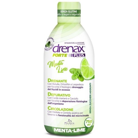 Paladin Pharma Drenax Forte Plus Menta/lime 750 Ml