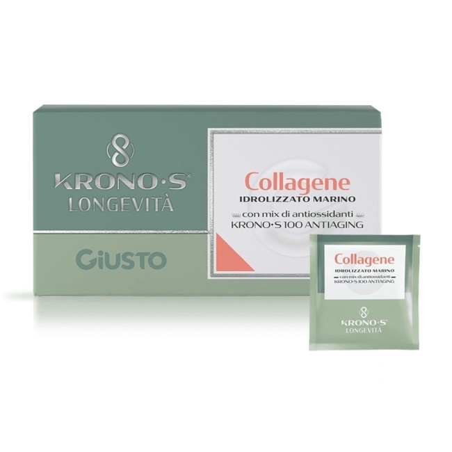 Farmafood Giusto Collagene Kronos Idrolizzato Marino 10 Bustine
