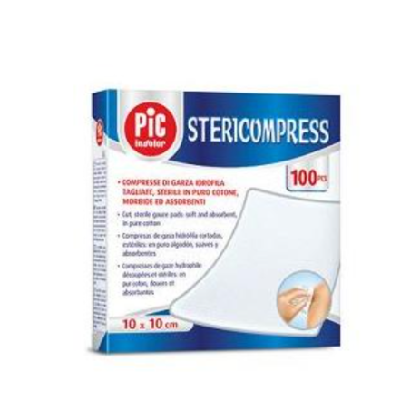 Pikdare Garza Stericompress 20x20 Cm 25 Pezzi